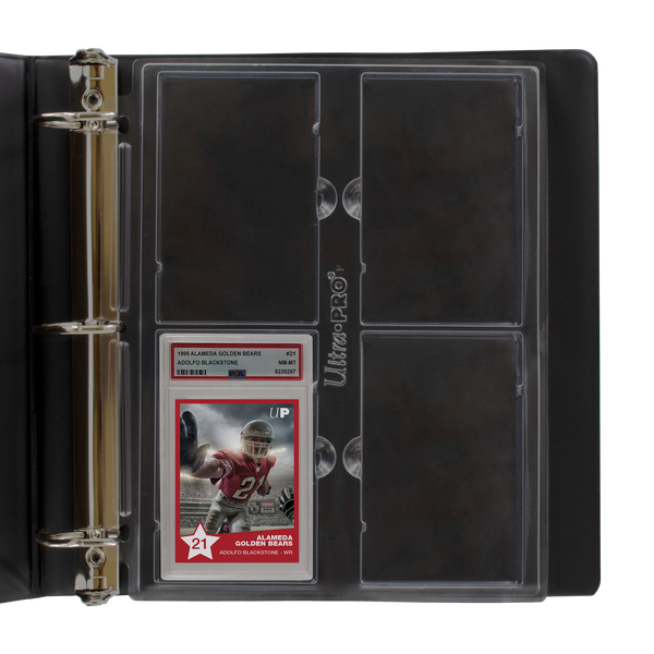 4-Pocket Page for Graded PSA Slabs