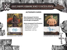 Load image into Gallery viewer, 2025 Topps Chrome WWE x Cactus Jack Hobby Box
