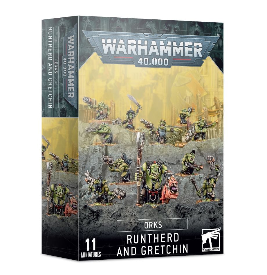 Orks: Ruthnerd and Gretchin