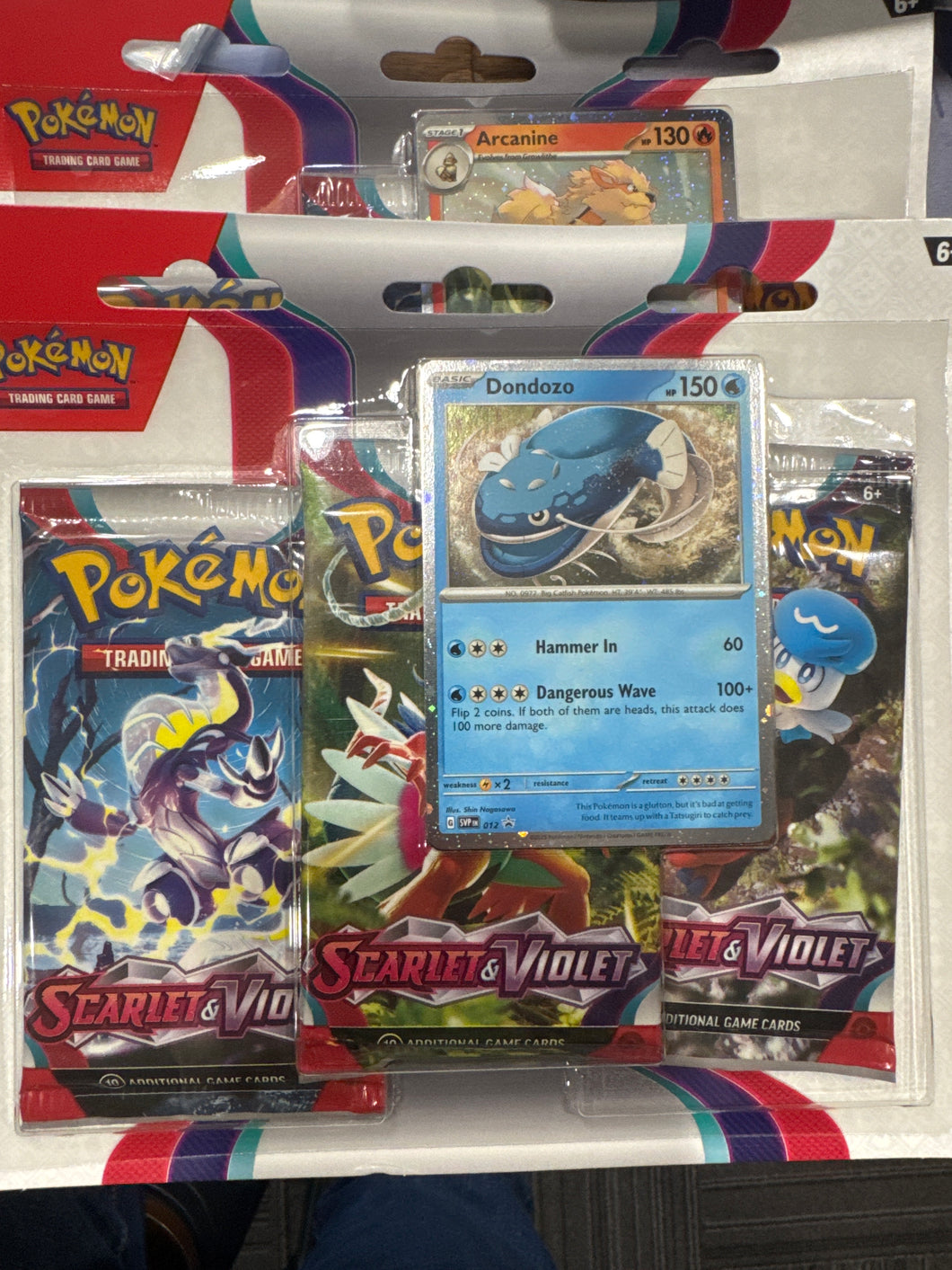 Pokemon Scarlet & Violet 3 Pack Blister