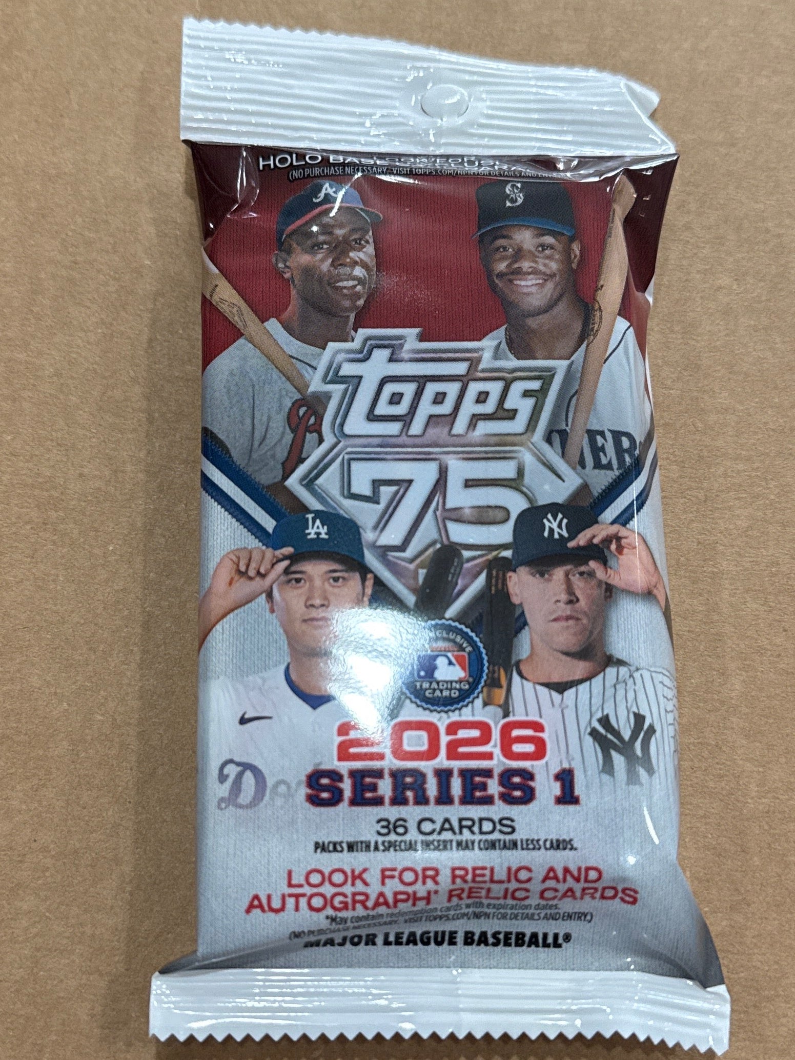2026 Topps Series 1 Baseball Fat Pack