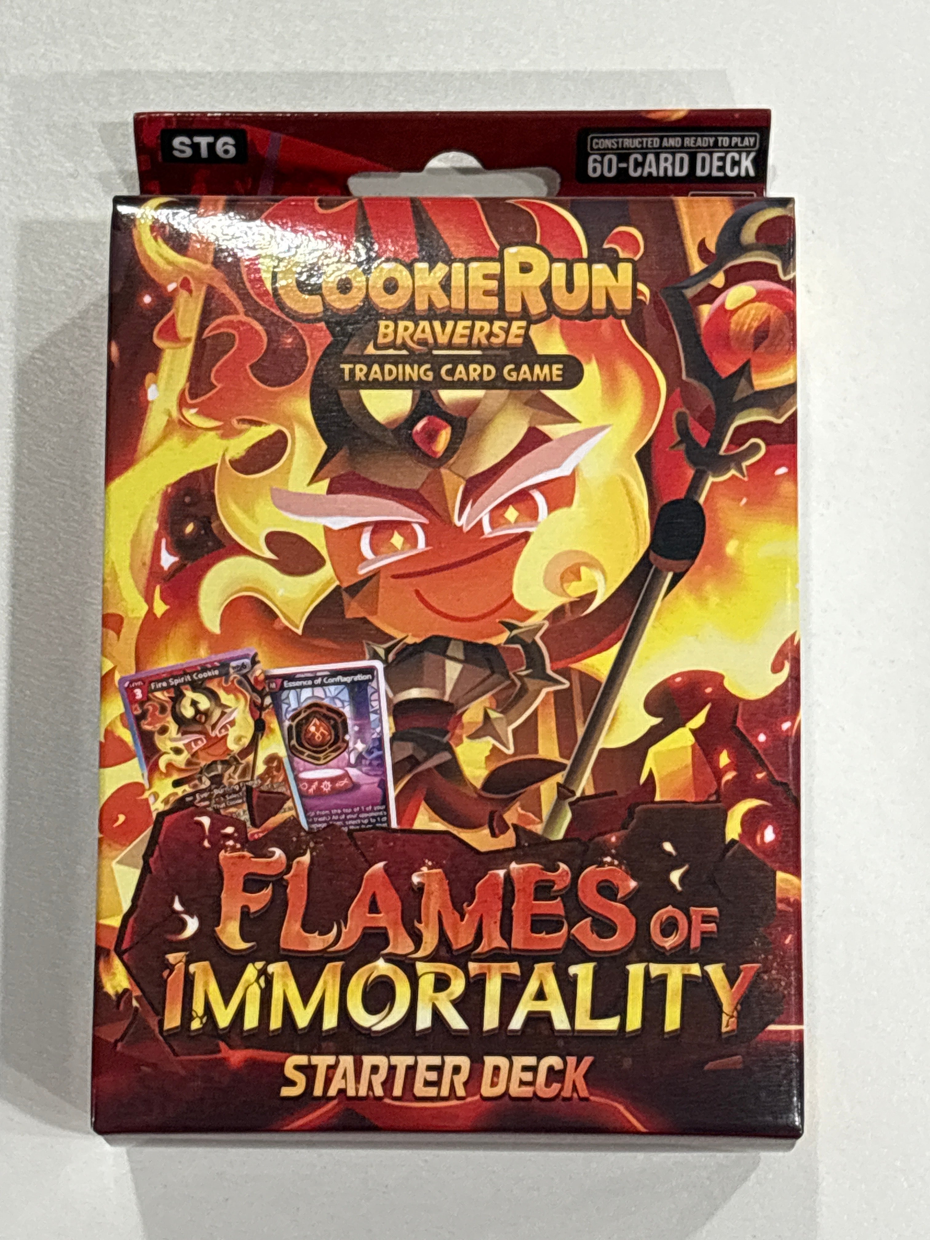 Cookie Run Braverse: Flames of Immortality Starter Deck