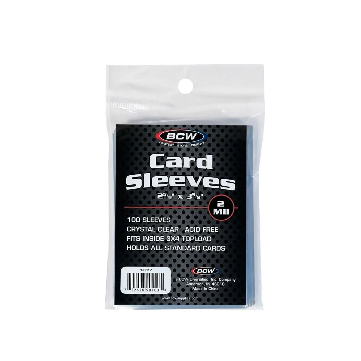 BCW 100 Standard Card Sleeves
