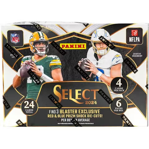 2024 NFL Panini Select Football Trading Card Blaster Box