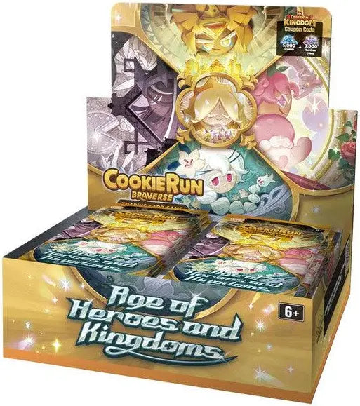 Cookie Run Braverse Age of Heroes and Kingdoms Booster Packs