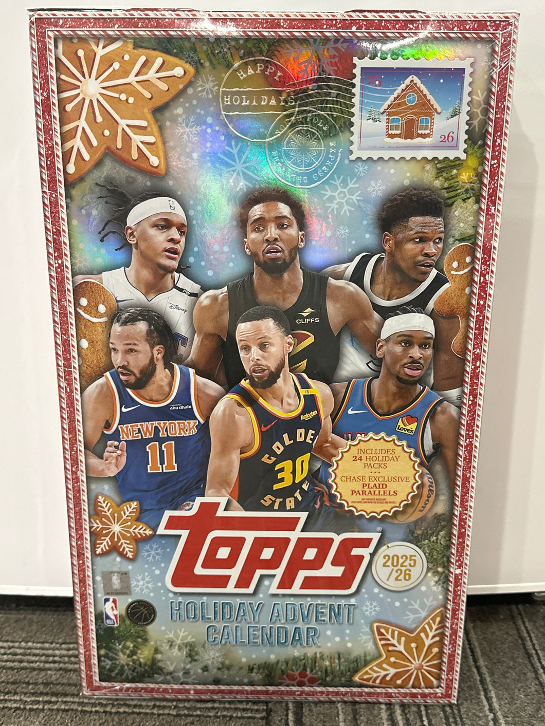 2025/26 Topps Holiday Basketball Advent Calendar
