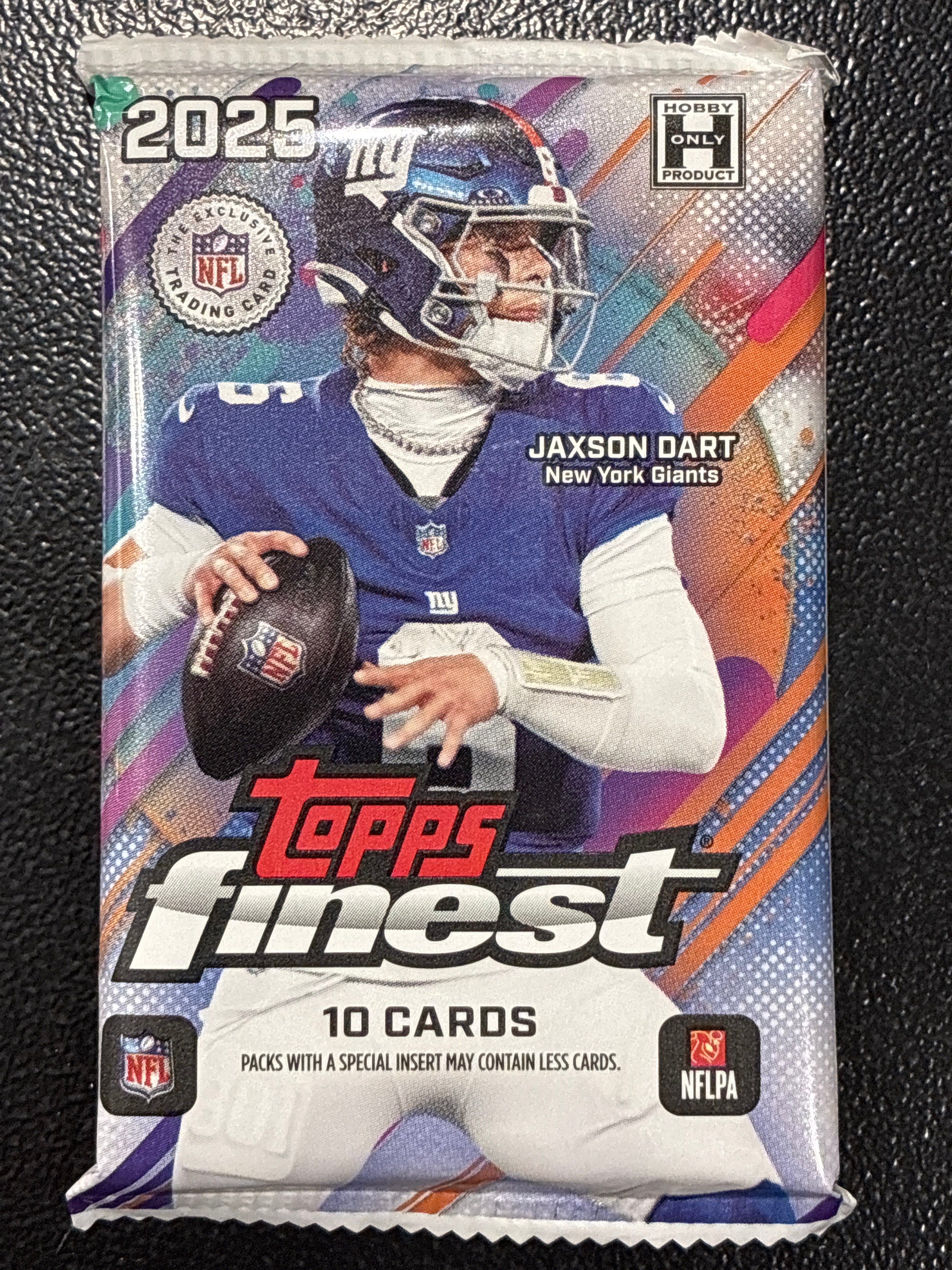 2025 Topps Finest NFL Hobby Pack