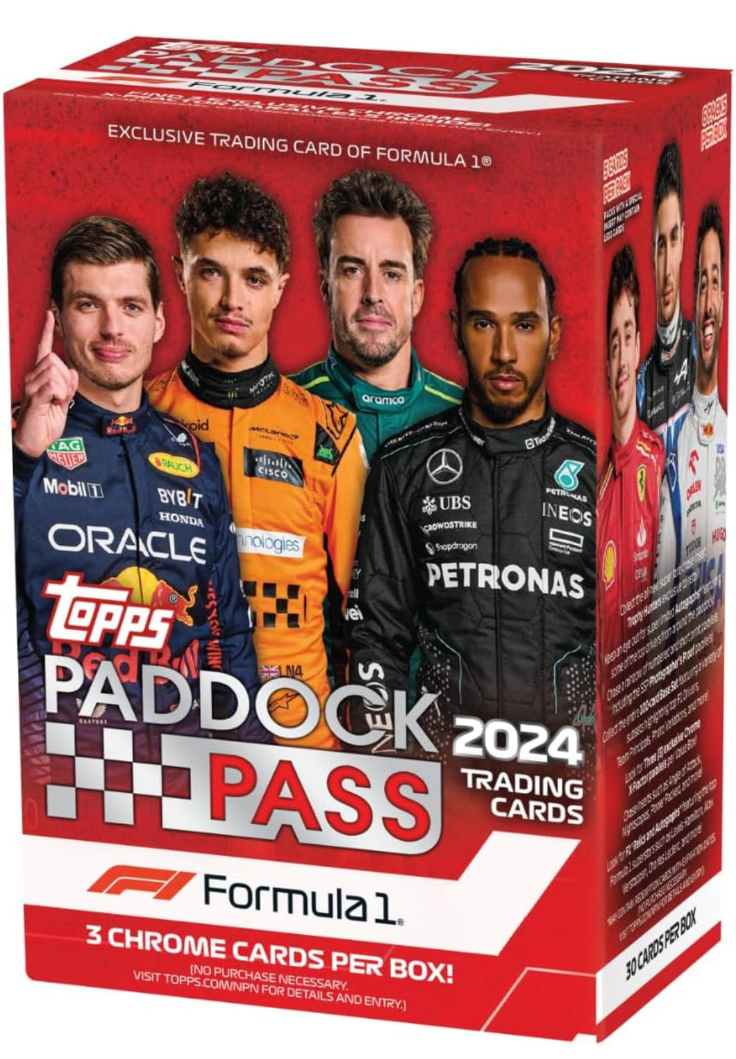 2024 Topps Paddock Pass F1 Formula 1 Blaster Box