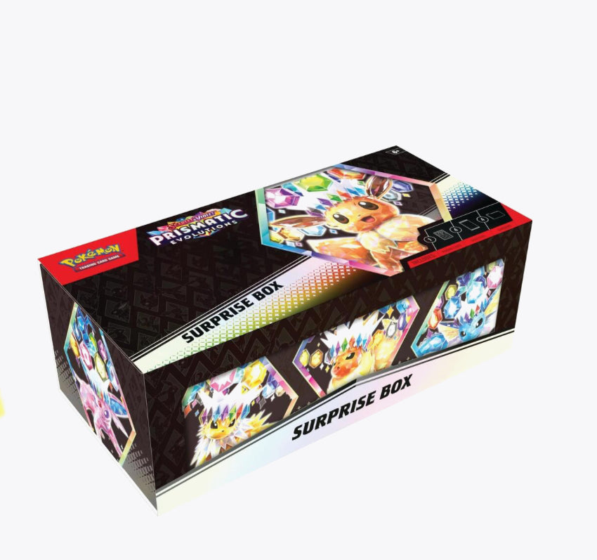 Pokemon Prismatic Evolutions Surprise Box