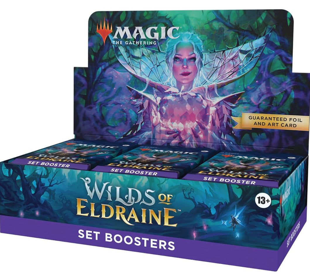 Magic: The Gathering Wilds of Eldraine Set Booster Box - 30 Packs