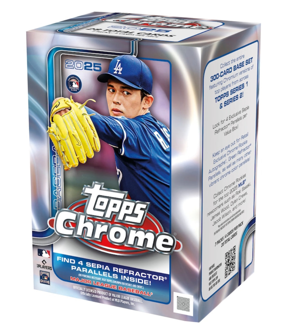 2025 Topps Chrome Blaster/Value Box