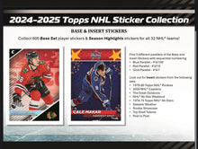 Load image into Gallery viewer, 2024-25 Topps NHL Sticker Album - PRE ORDER
