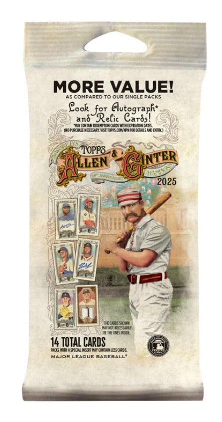 2025 Topps Allen & Ginter Baseball Fat Pack