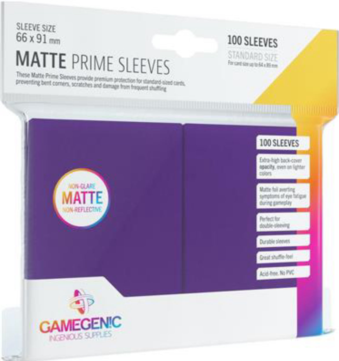 MATTE Prime Sleeves - Standard
