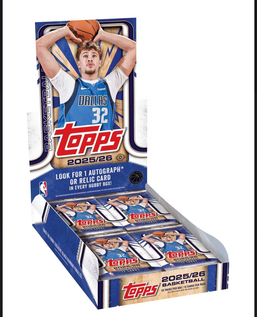 2025/26 Topps Basketball Hobby Box - O
