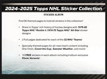 Load image into Gallery viewer, 2024-25 Topps NHL Sticker Album - PRE ORDER
