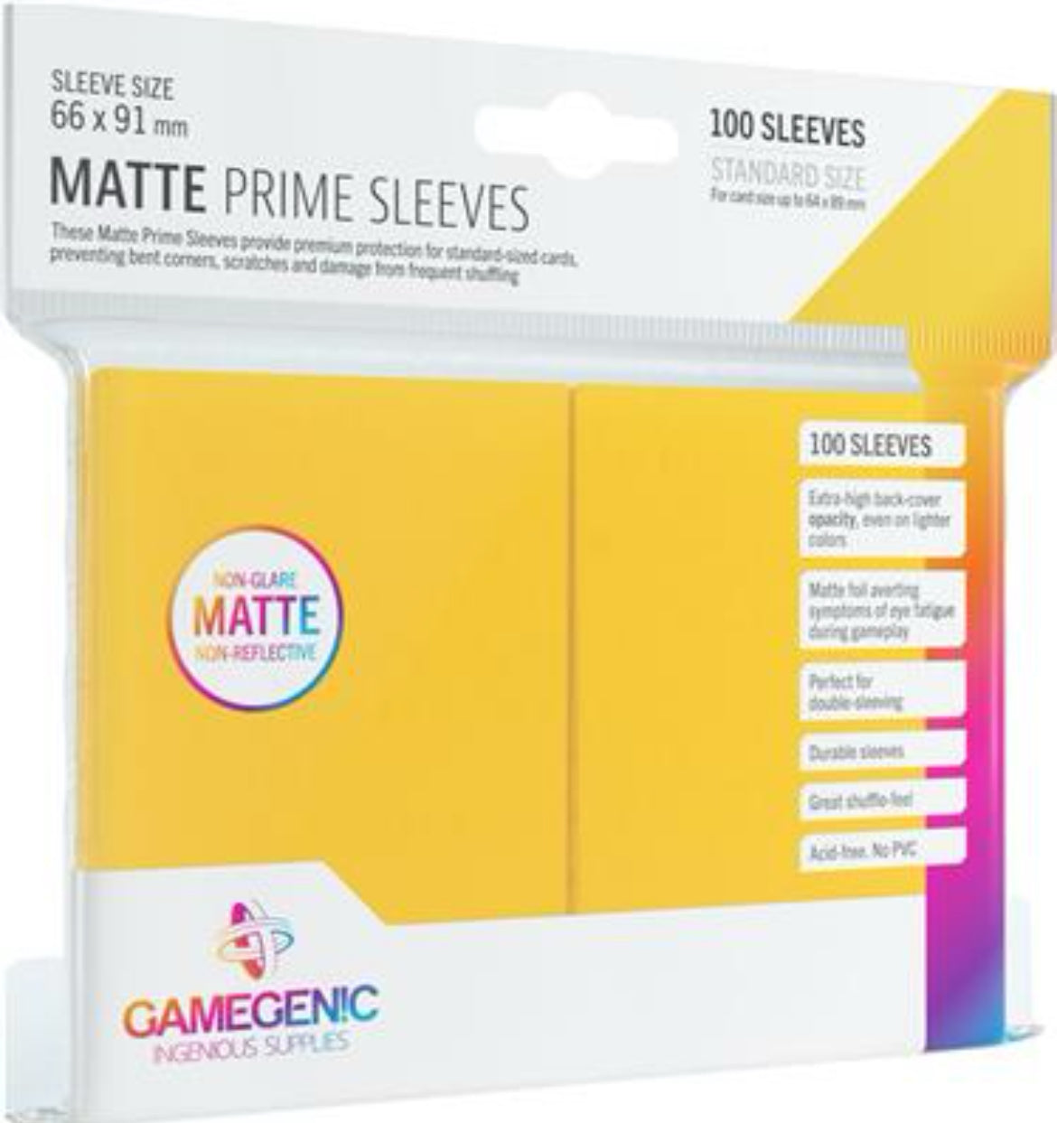 MATTE Prime Sleeves - Standard
