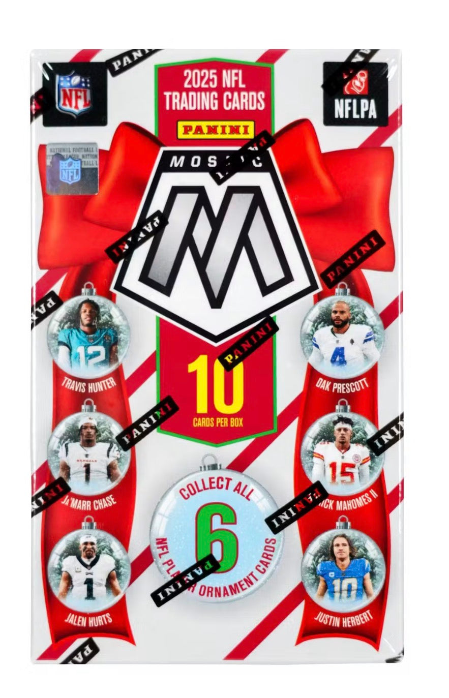2025 Panini Mosaic Football Ornament Box