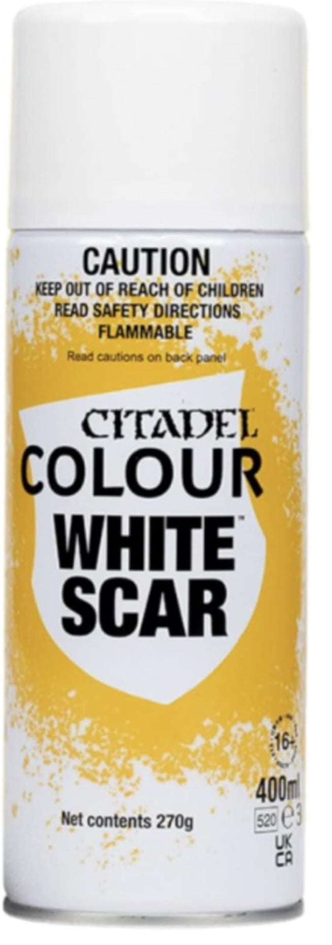 White Scar Spray Paint