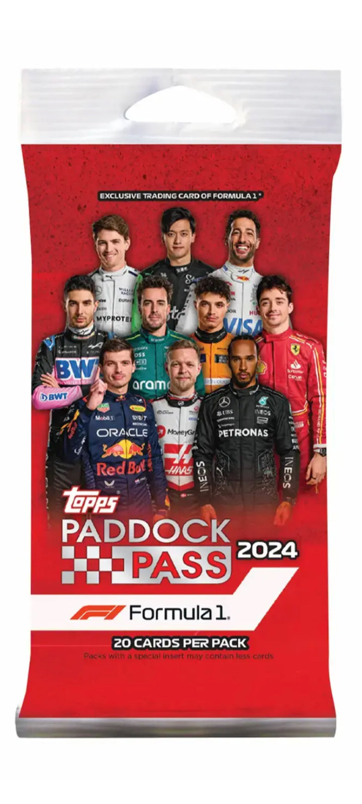 2024 Topps Paddock Pass Formula 1 Fat Pack