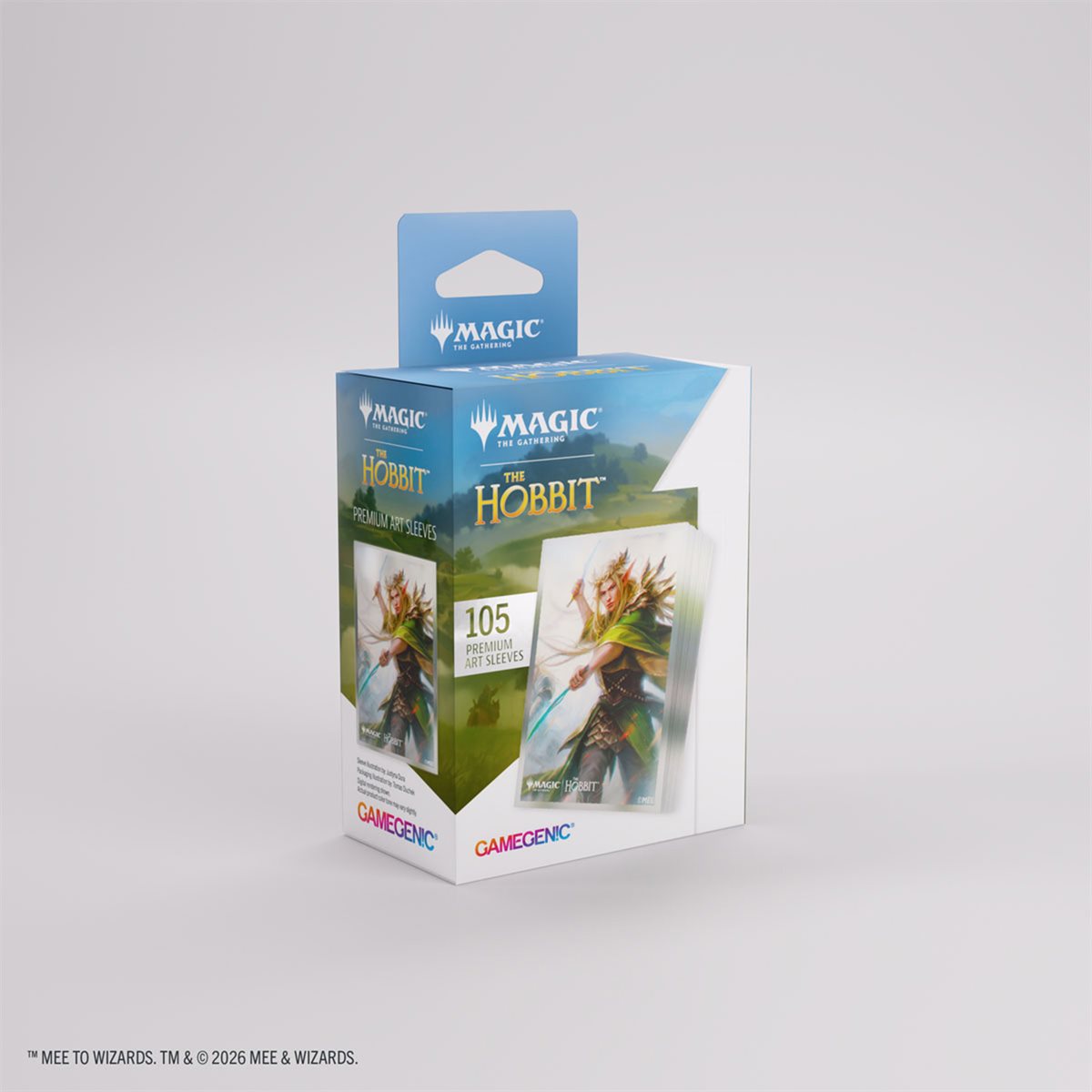 Sleeves: Magic: The Gathering - The Hobbit Premium Art Sleeves - Thranduil, Sindarin Liege