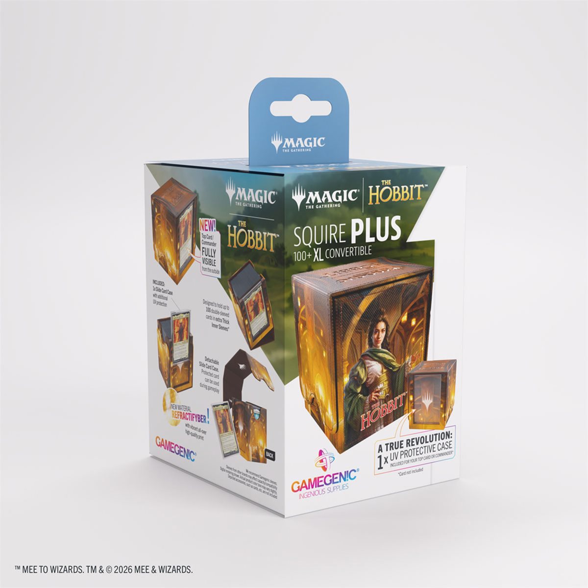 Deck Box: Magic: The Gathering - The Hobbit: Squire PLUS XL (100 ct.) - The Queen of Dale