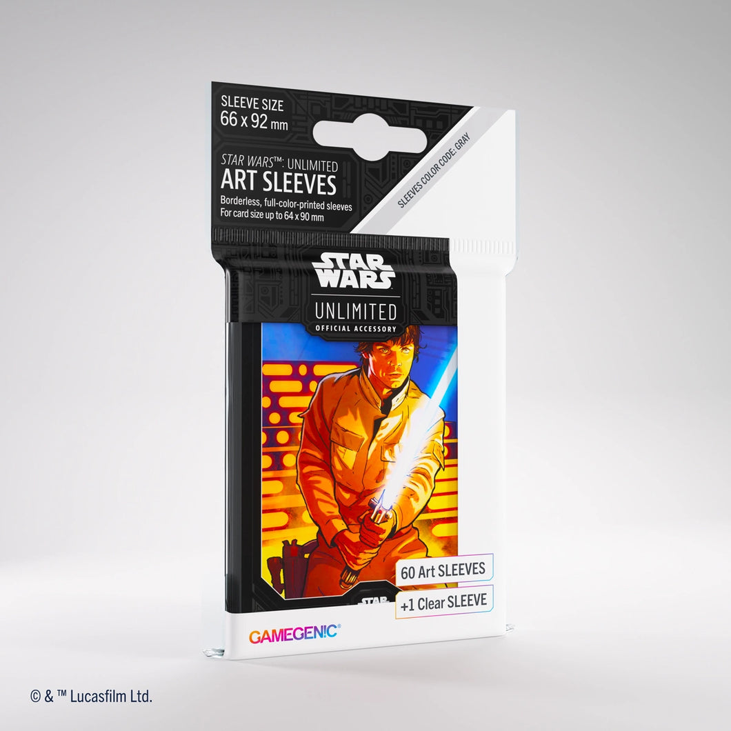 STAR WARS™: UNLIMITED ART SLEEVES - LUKE SKYWALKER