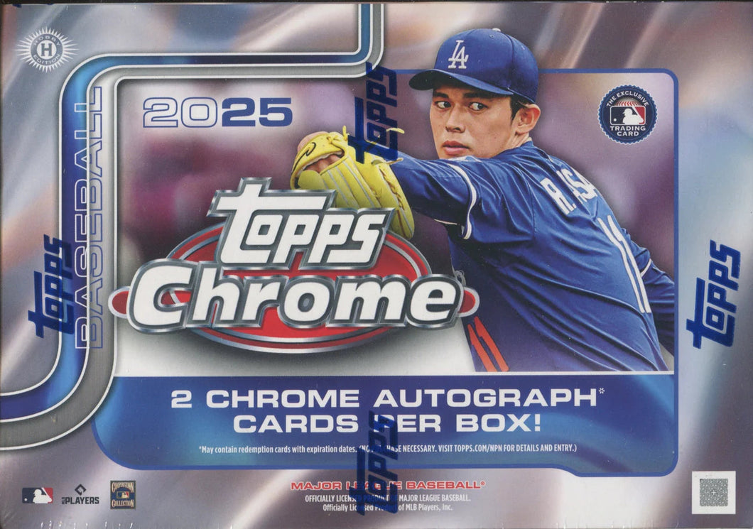 2025 Topps Chrome Baseball Breaker’s Delight Hobby Box