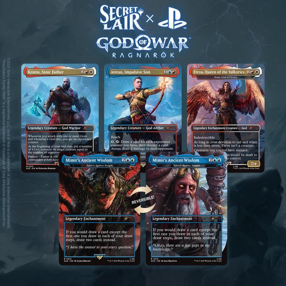 Secret Lair x God of War Norse- Non-Foil Edition