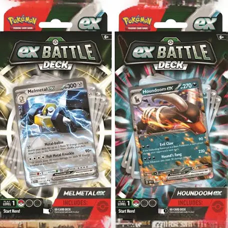 Pokemon Melmetal / Houndoom ex Battle Deck