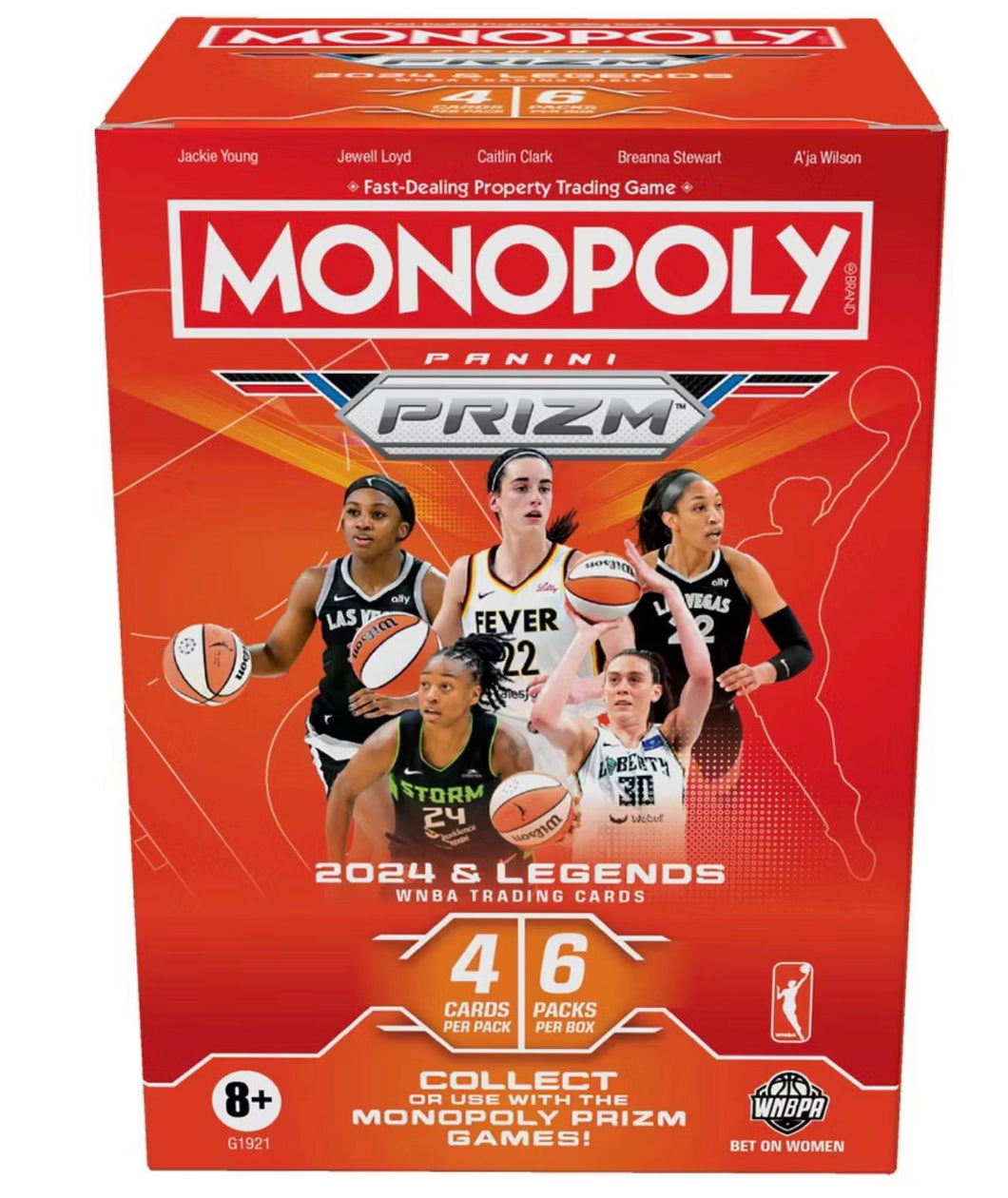 2024 Panini Monopoly WNBA Booster Box