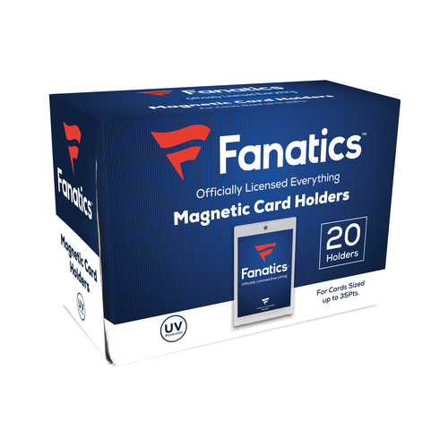 2025 Fanatics 35pt One Touch Magnetic Card Holder 20 Count Box
