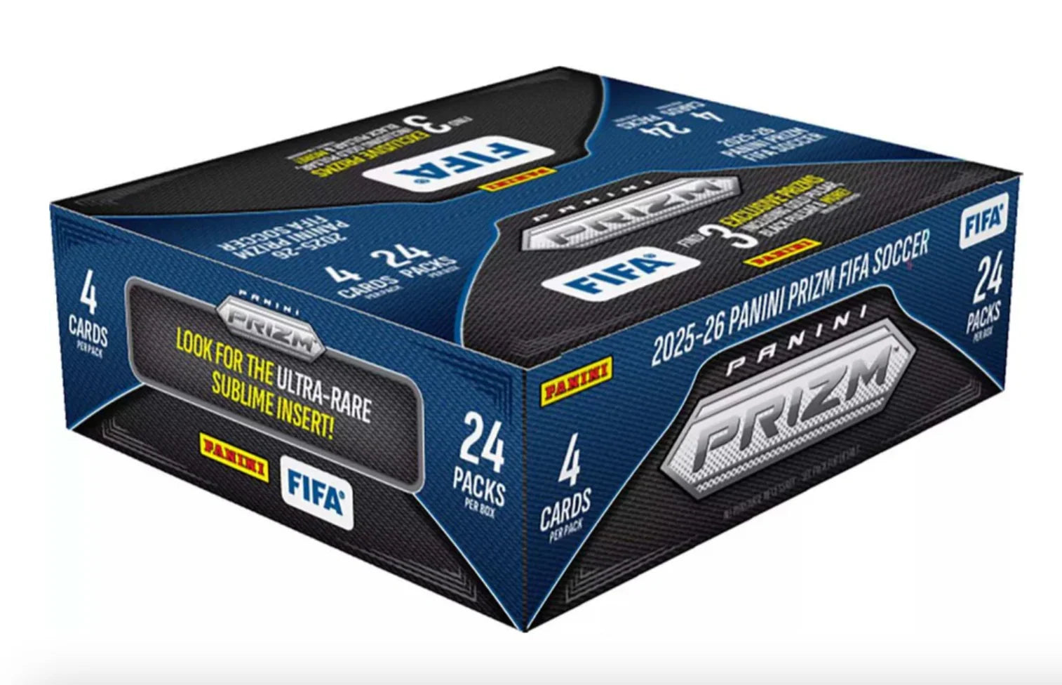 2025-26 Panini Prizm FIFA Soccer 24-Pack Retail Box