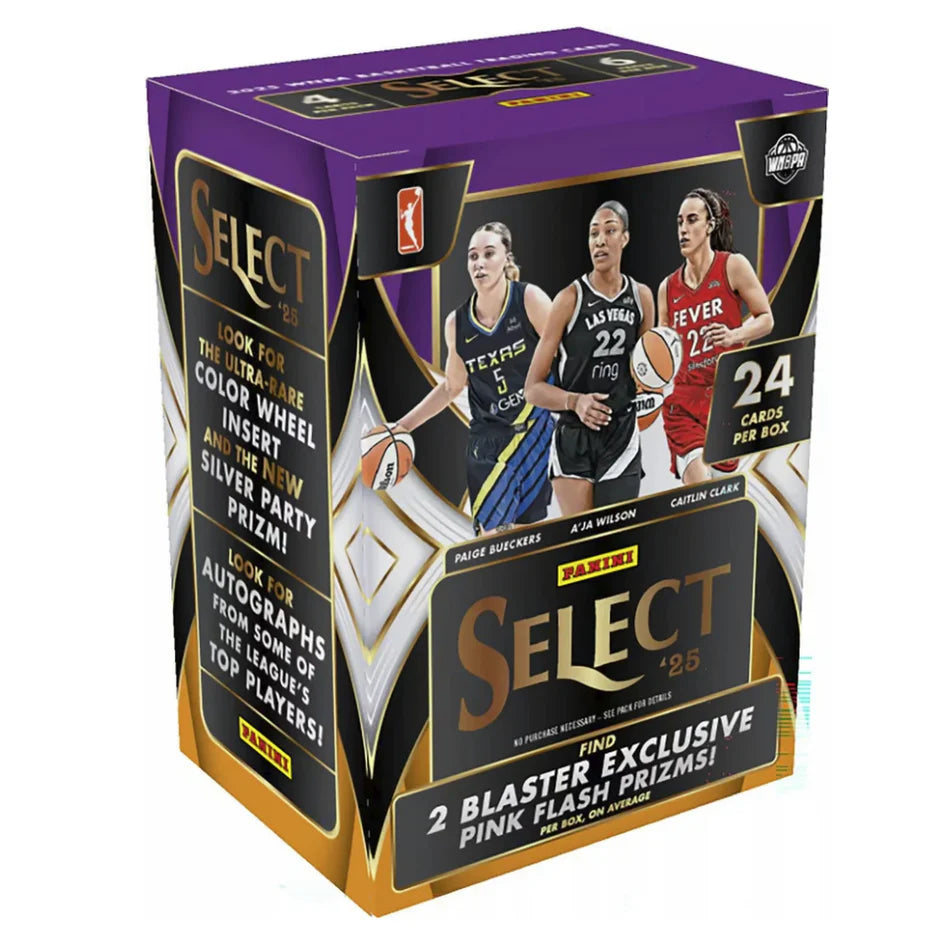 2025 Panini Select WNBA Basketball Blaster Box (Pink Flash Prizms)