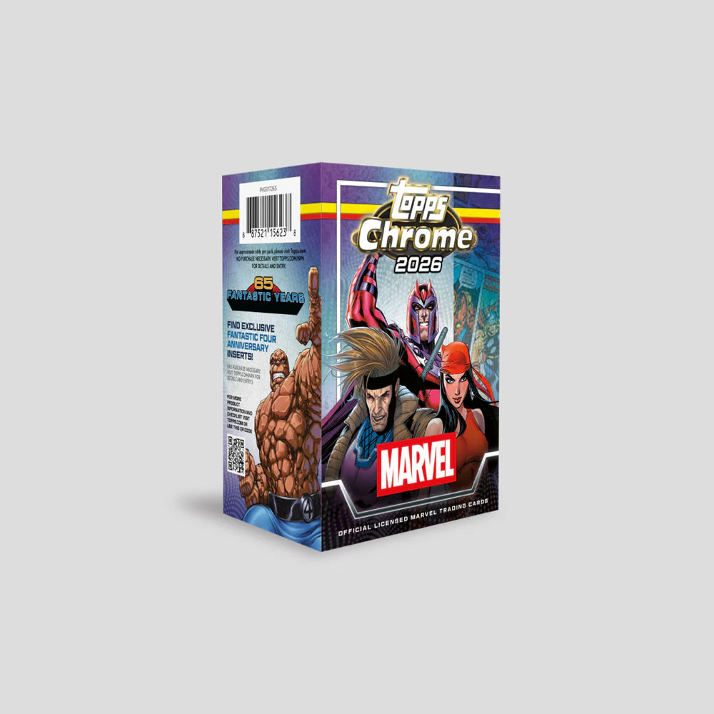 2026 Topps Chrome Marvel Value Blaster Box