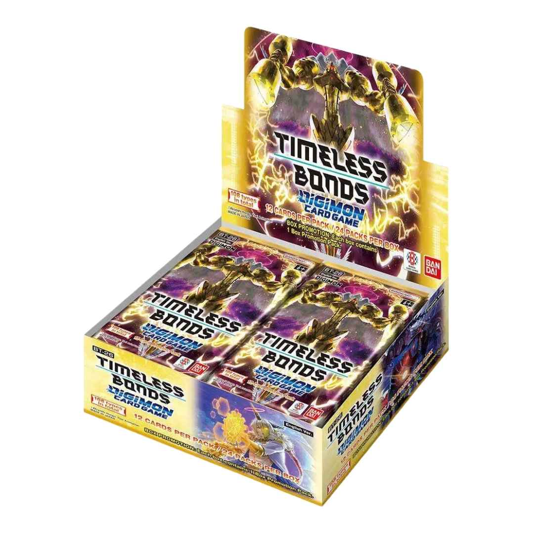  Digimon Card Game: Timeless Bonds Booster Display