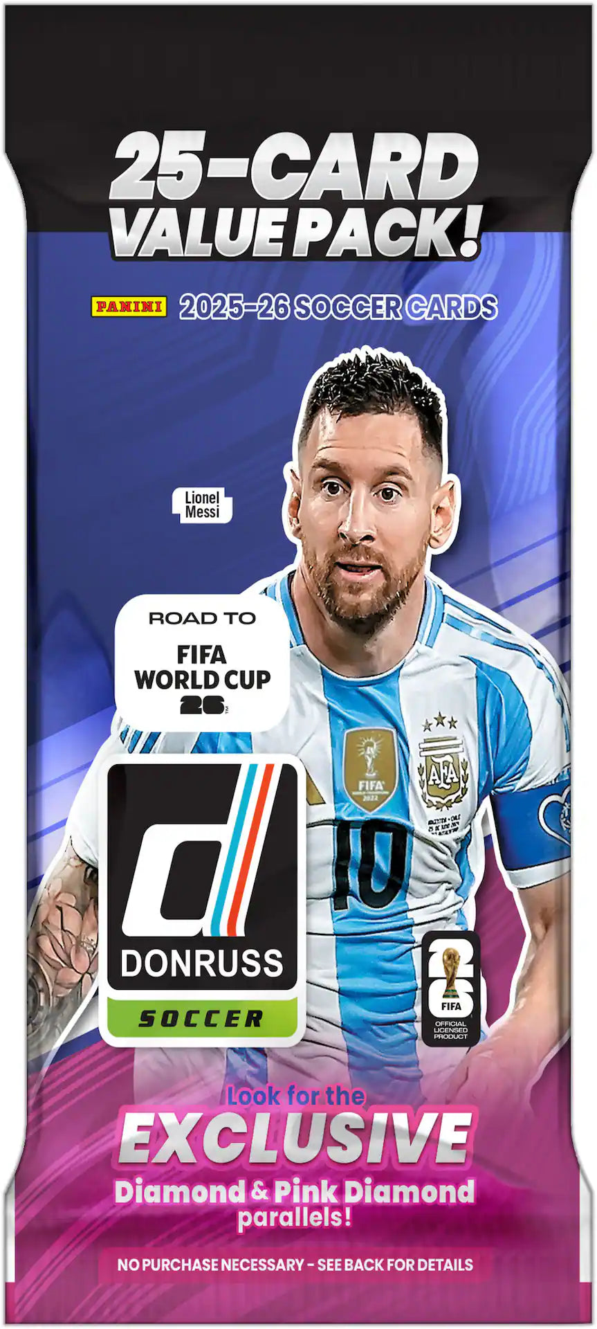2025 Panini Donruss Road to World Cup Soccer Fat Pack