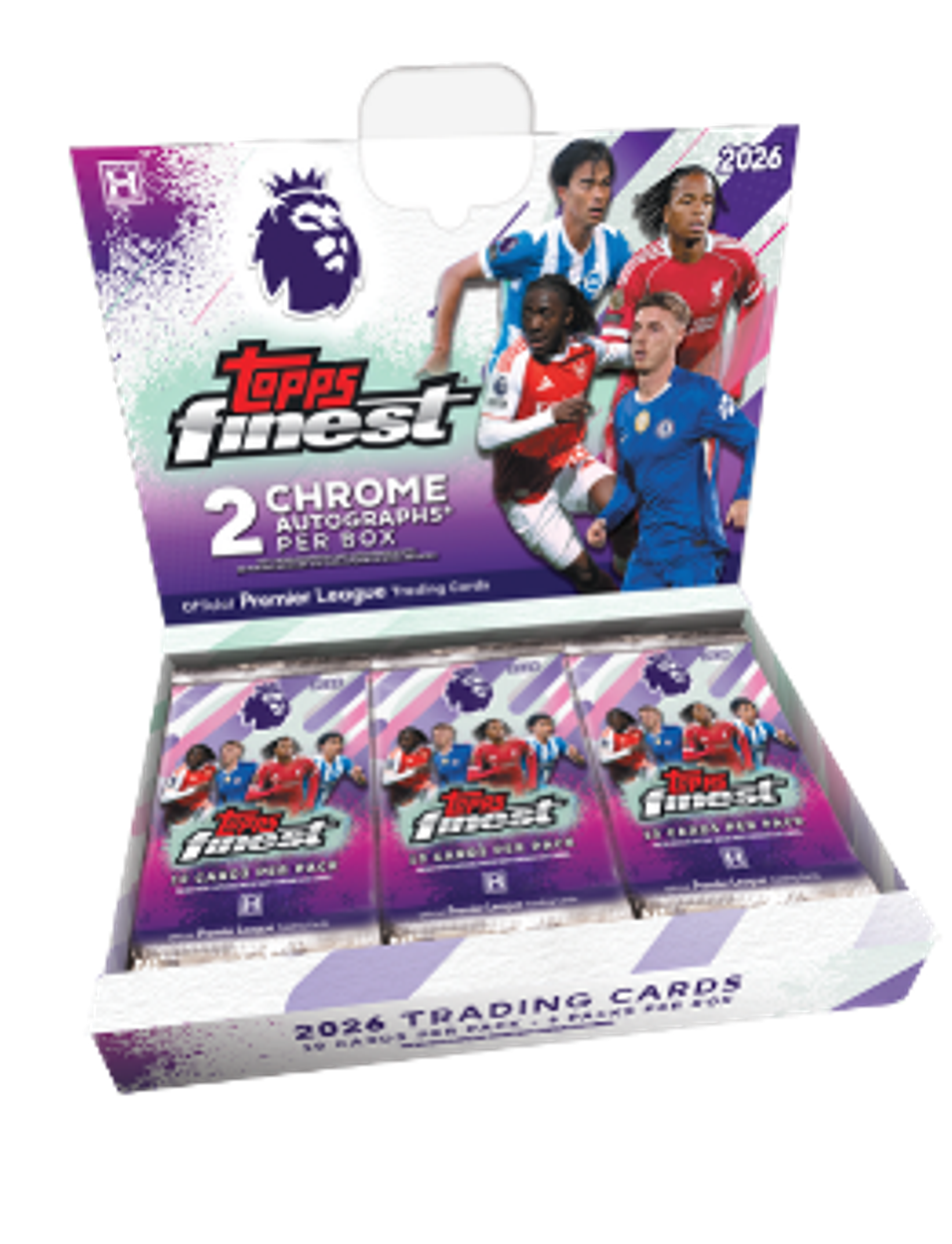2025/26 Topps Finest Premier League Soccer Hobby Box