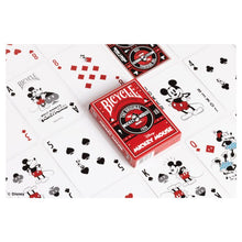 Load image into Gallery viewer, Playing Cards: Bicycle: Disney Classic Mickey (Red)
