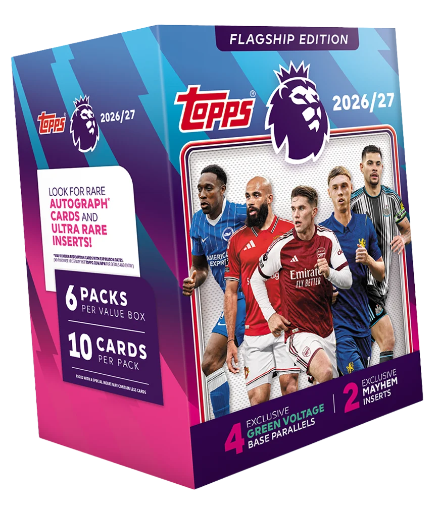 2026-27 Topps English Premier League Soccer Value Box