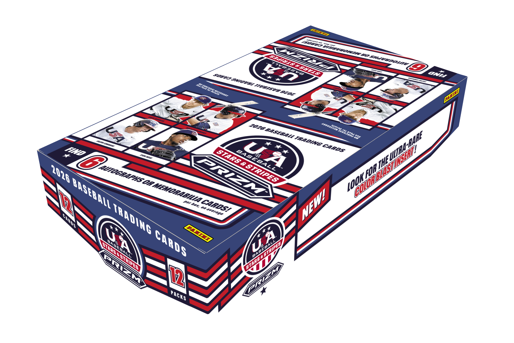 2026 Panini USA Stars & Stripes Prizm Baseball Hobby Box