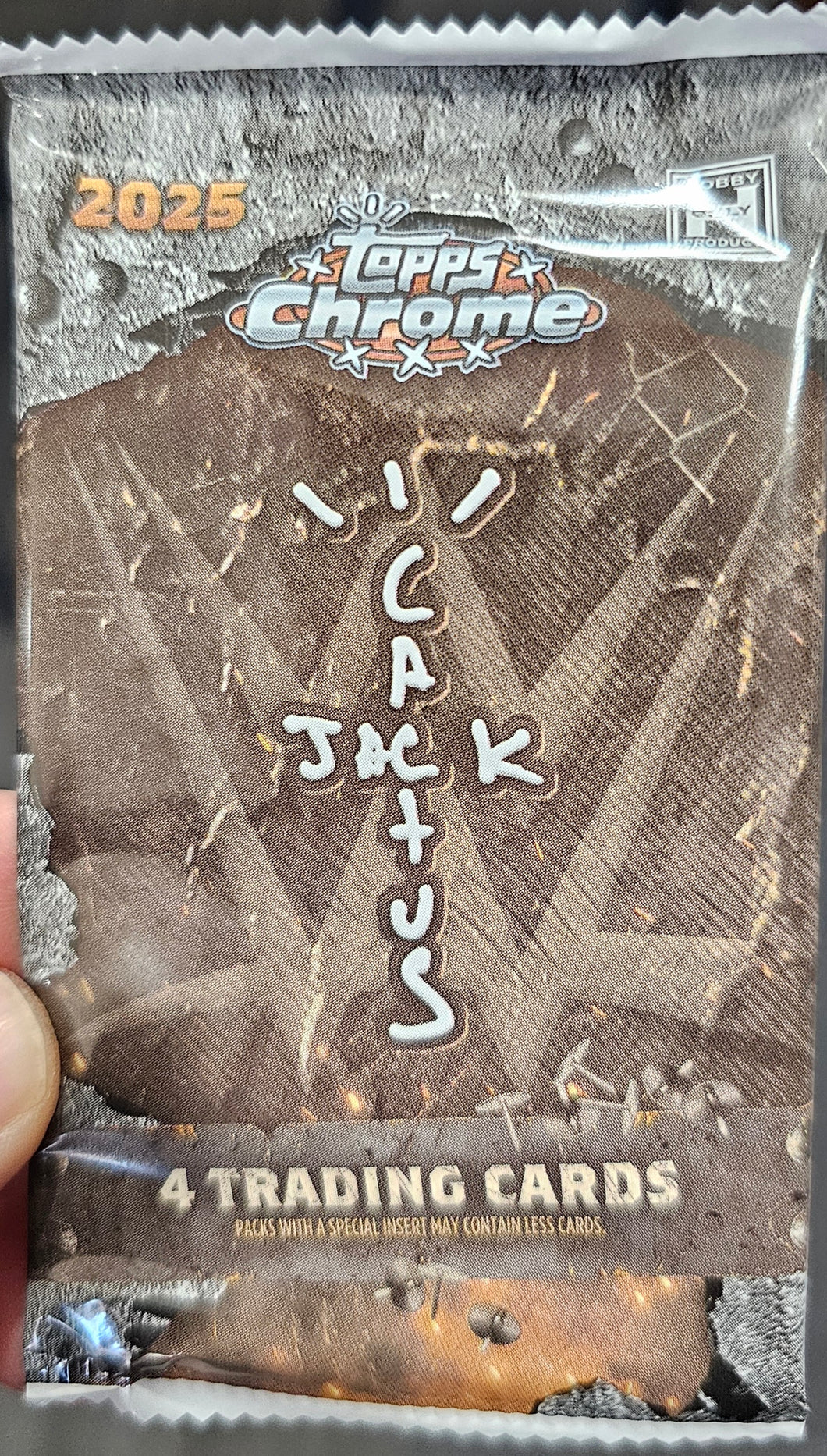 2025 Topps Chrome x Cactus Jack Hobby Pack