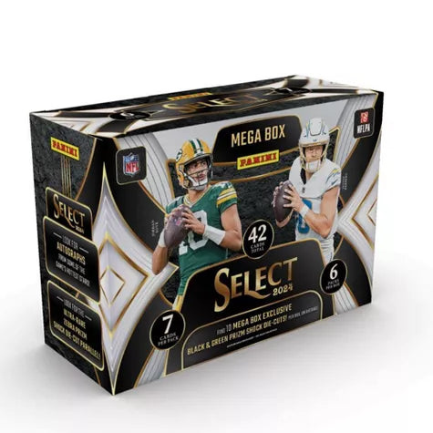 2024 Panini NFL Select Football Trading Card Mega Box