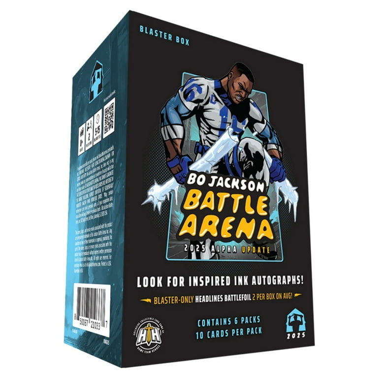 Bo Jackson Battle Arena Alpha Update Blaster Box