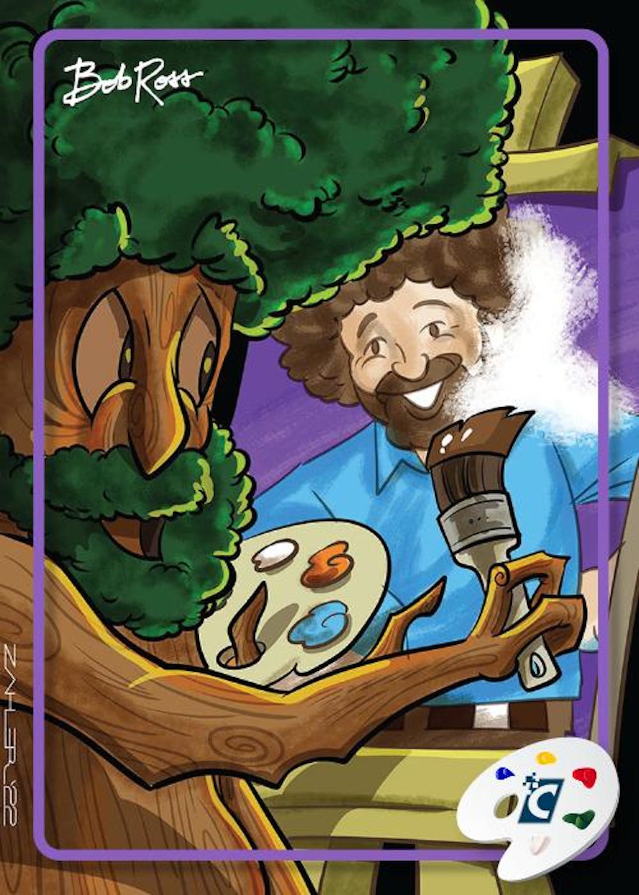 Cardsmiths Bob Ross Trading Cards Series 1 Collector Box (Cardsmiths 2 –  Nicodemus Cards & Gaming