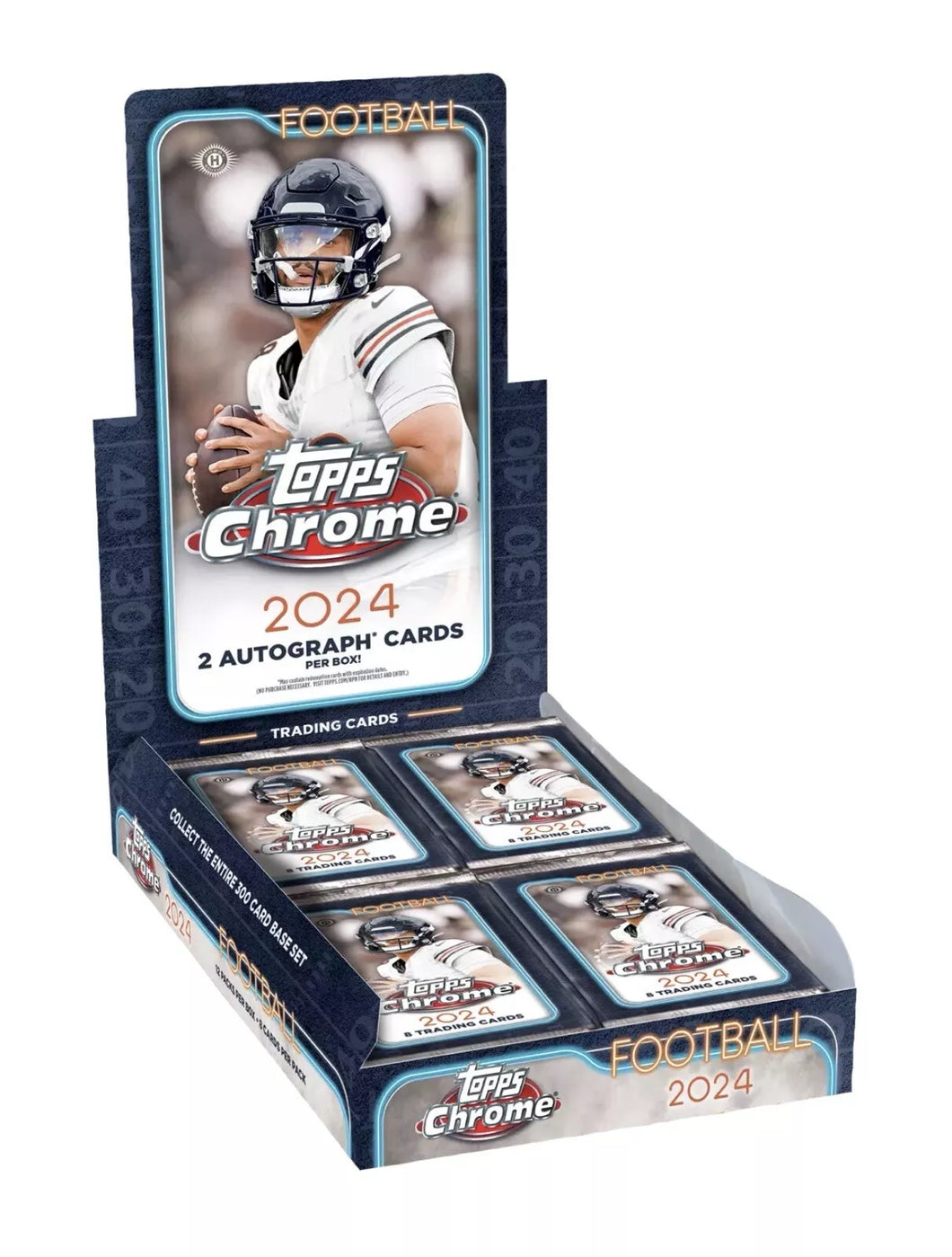 2024 Topps NFL Chrome Hobby Box