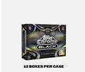 2025 Topps Chrome Black Football Hobby Case (12 Boxes)