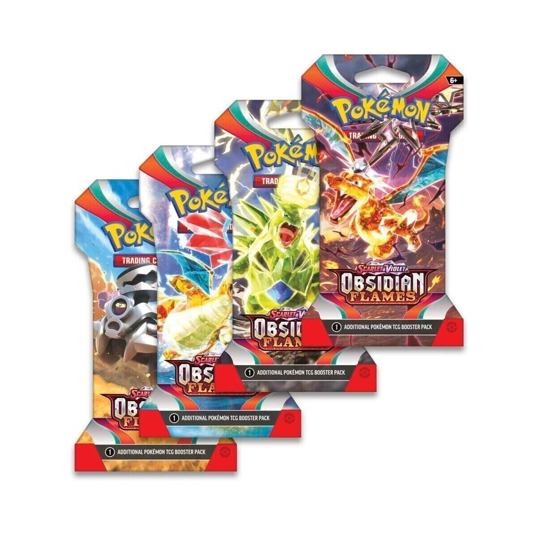 Pokemon Obsidian Flames Sleeved Booster Pack