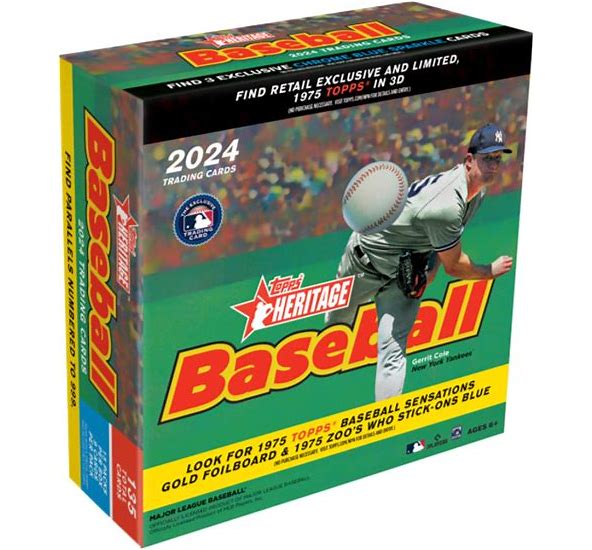 2024 Topps Heritage Baseball Monster Box