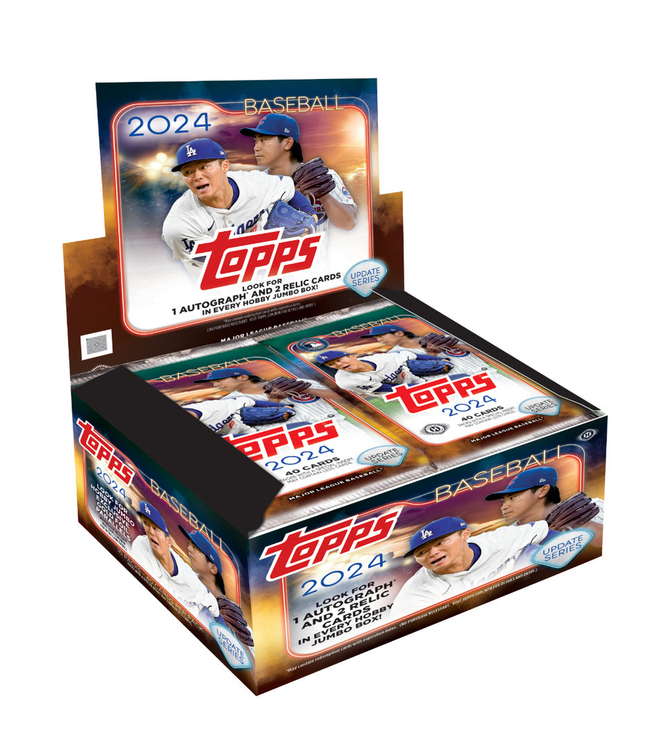 PREORDER 2024 Topps Baseball Update Jumbo Hobby Box Nicodemus Cards